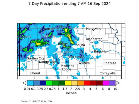 7 day precipitation forecast map